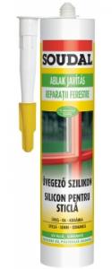 Etansanti si adezivi - Silicon Soudal Sticla 300 ml